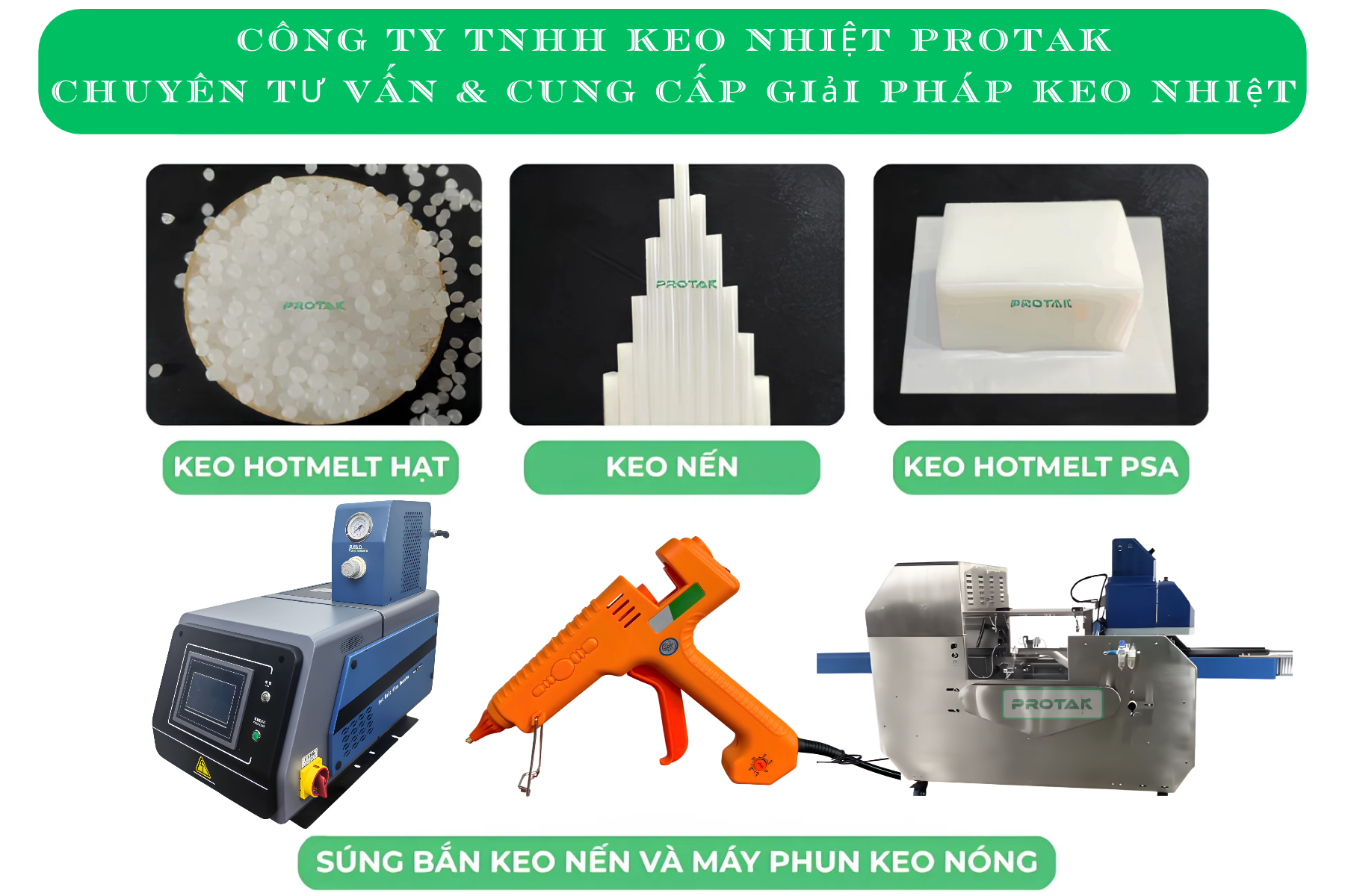 Tư Vấn & Cung Cấp Giải Pháp Keo Nhiệt Tại Việt Nam